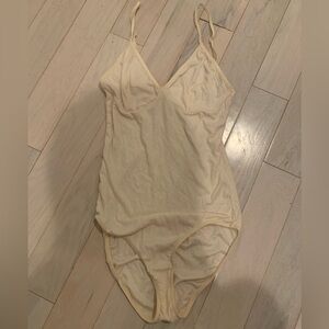 American Apparel Bodysuit with Spaghetti Straps